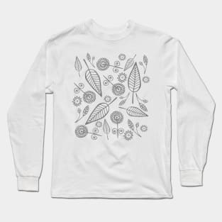 organics pattern Long Sleeve T-Shirt